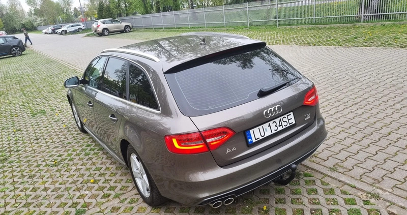 Audi A4 cena 47900 przebieg: 212300, rok produkcji 2014 z Lublin małe 742